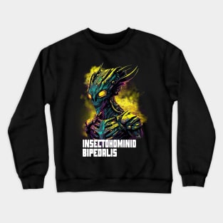 Insectohominid Bipedal Crewneck Sweatshirt